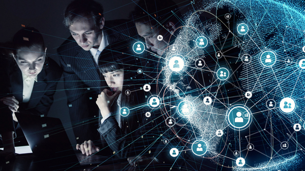 La colaboración viene integrada, desde la nube hasta Microsoft Teams